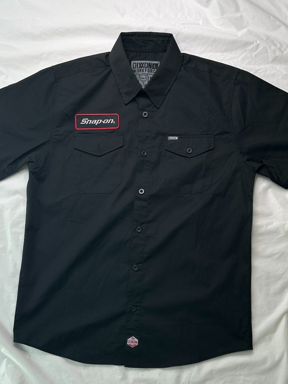 Dixxon Snap-On Tools WorkForce Short Sleeve Work Shirt 105th Limited Edition L